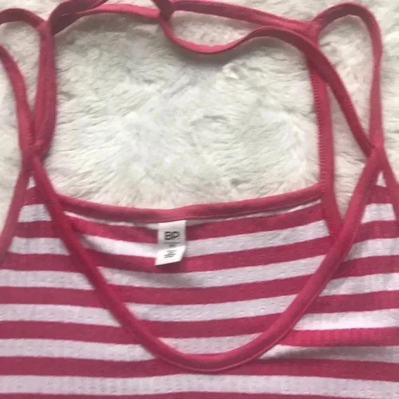 BP Striped Ribbed Strappy  Tank - Picture 4 of 9